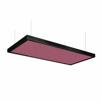 Wooden Frame Ceiling Absorption Panels [Set of 2]