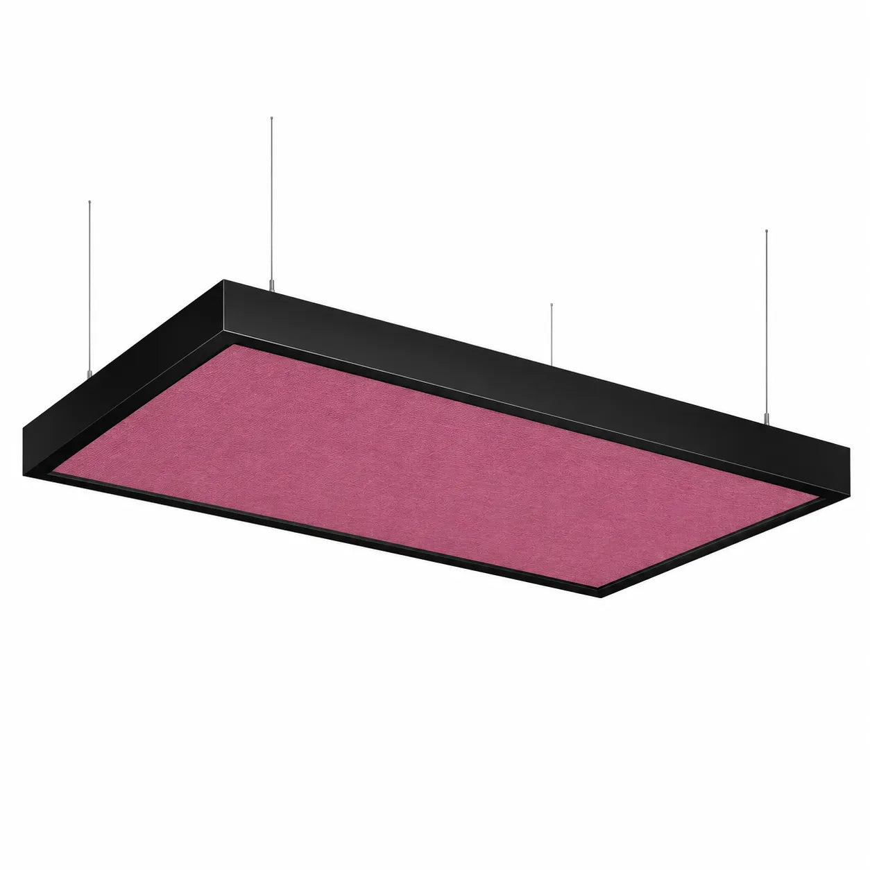 Wooden Frame Ceiling Absorption Panels [Set of 2]