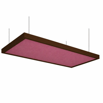 Wooden Frame Ceiling Absorption Panels [Set of 2]